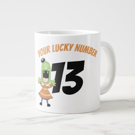 Lucky Bingo Jumbo Mug (Devant droit)