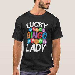 Lucky Bingo Lady T-shirt
