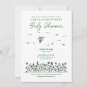 Lucky Bird Baby shower Kaart (Voorkant)