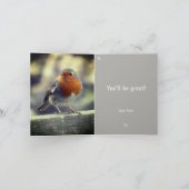 Lucky Bird Poo Good Luck Card Kaart (Binnen)