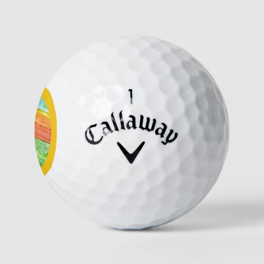 Lucky BIRDIE Toucan Golf Balls Golfballen (Logo)