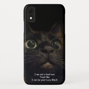 Lucky Black Cat iPhone XR Hoesje