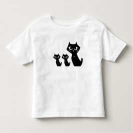 Lucky Black Cats Kinder Shirts