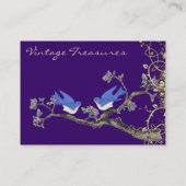 Lucky  Blauwvogels ontwerp Visitekaartje (Achterkant)