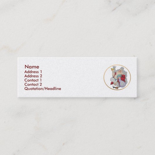 Lucky Bouddha Carte de visite (Devant)