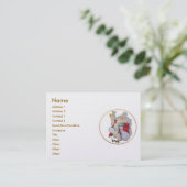 Lucky Bouddha Carte de visite (Debout devant)
