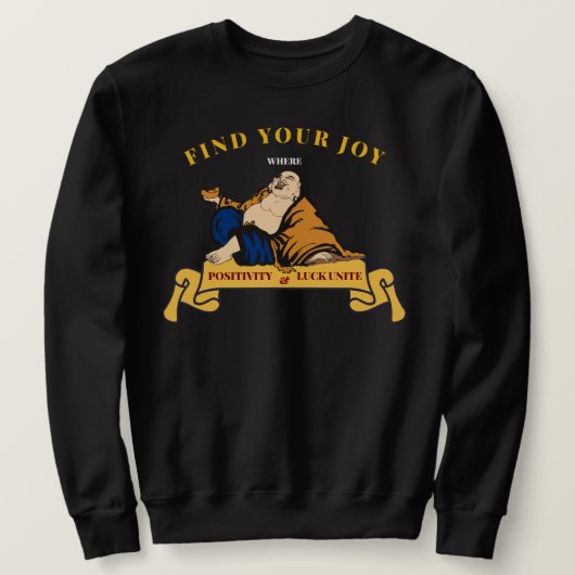 Lucky Bouddha Sweatshirt (Design devant)