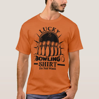 Lucky Bowling Grappig cadeau voor Bowlers 1 T-shirt