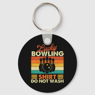 Lucky Bowling Shirt Niet Wassen - Bowler Bowling Sleutelhanger