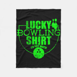 Lucky Bowling Shirt was geen grappige prijsopgave  Fleece Deken