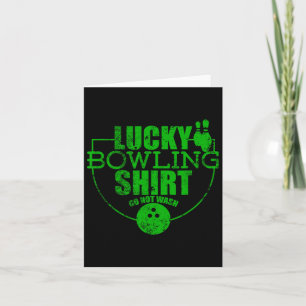 Lucky Bowling Shirt was geen grappige prijsopgave Kaart