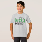 Lucky Boy St Patrick T-Shirt for Kids (Voorkant volledig)