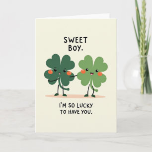 Lucky Boy Sweetste Kaart