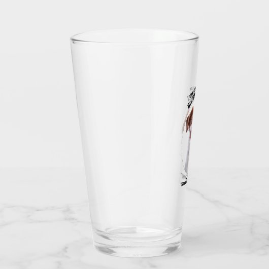 Lucky Brittany Spaniel Glas (Rechts)