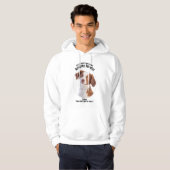 Lucky Brittany Spaniel Hoodie (Voorkant volledig)