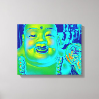 "Lucky Buddha" Canvas Afdruk