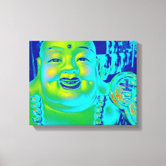 "Lucky Buddha" Canvas Afdruk (Voorkant)