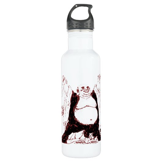 Lucky Buddha Liberty Bottle Waterfles (Voorkant)