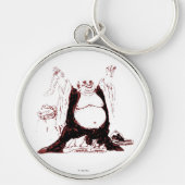 Lucky Buddha Sleutelhanger (Voorkant)