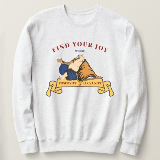 Lucky Buddha Trui (Design voorkant)