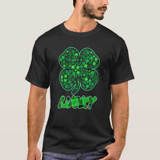 Lucky Buffalo. Shamrock Green St. Boys T-shirt