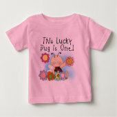 Lucky Bug 1st Birthday T-shirts en cadeautjes (Voorkant)