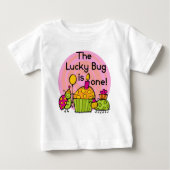 Lucky Bug Cupcake 1er Anniversaire Tshirts et cade (Devant)