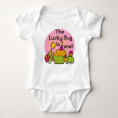 Lucky Bug Cupcake 1er Anniversaire Tshirts et cade (Devant)