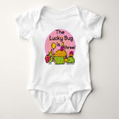 Lucky Bug Cupcake 3e Verjaardag Tshirts en geschen (Voorkant)