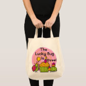 Lucky Bug Cupcake 3e Verjaardag Tshirts en geschen Tote Bag (Voorkant (product))