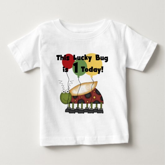 Lucky Bug is een verjaardag Tshirts en geschenken (Voorkant)