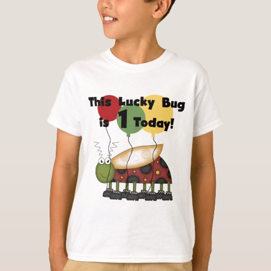 Lucky Bug is een verjaardag Tshirts en geschenken (Voorkant)