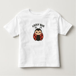 Lucky Bug Lieveheersbeestje – Cute Peuter Meisje T Kinder Shirts