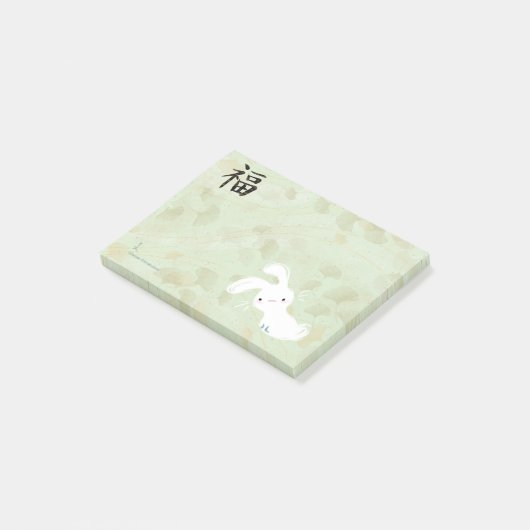 Lucky Bunny Post-it (Ginkgo) Post-it® Notes (Schuin)