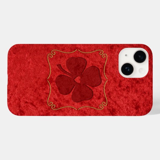 Lucky Case-Mate iPhone Case (Achterkant (horizontaal))