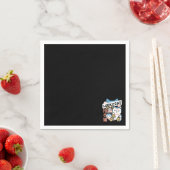 Lucky Cat Art – Maneki Neko with Gold Coin Servet (Insitu)