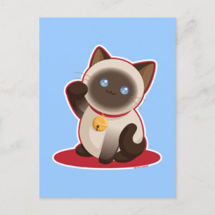 Lucky Cat Briefkaart