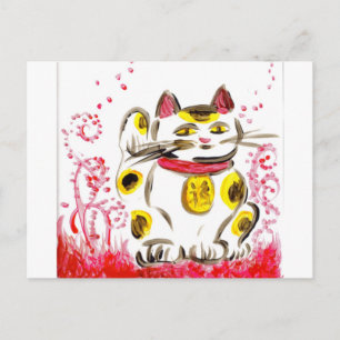 Lucky Cat Briefkaart