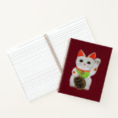 Lucky Cat Feng Shui Carnet planificateur (Intérieur)