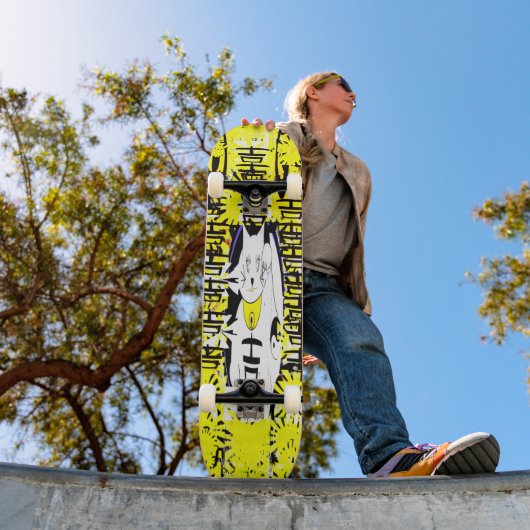 Lucky Cat-Maneki Neko - Becelling Skateboard (Buiten 1)