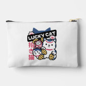 Lucky Cat Maneki Neko – Japanese Fortune Cat  Etui (Achterkant)