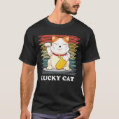 Lucky Cat - Maneki Neko T-shirt (Voorkant)
