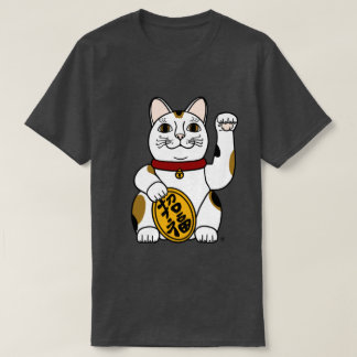 Lucky Cat Tシャツ (calico) T-shirt