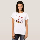 Lucky Cat Vector T-shirt (Voorkant volledig)