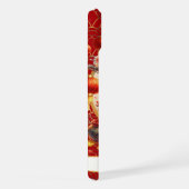 Lucky Cat With Gold Coins On Red Monogrammed (Côté droit)