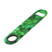 Lucky Celtic Irish Green Shamrocks (Devant angulaire)