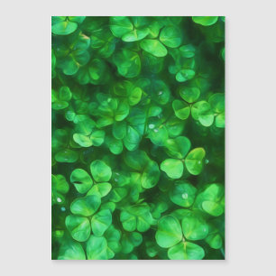 Lucky Celtic Irish Green Shamrocks
