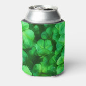 Lucky Celtic Irish Green Shamrocks Blikjeskoeler (Blikje Achterkant)