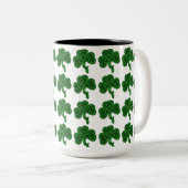 Lucky Celtic Shamrock Mug (Devant droit)