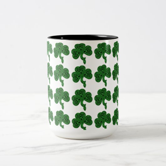 Lucky Celtic Shamrock Mug (Centre)